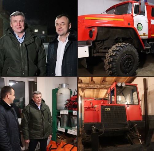 Накануне заместитель губернатора Михаил Сылка посетил Великоустюгский лесхоз.