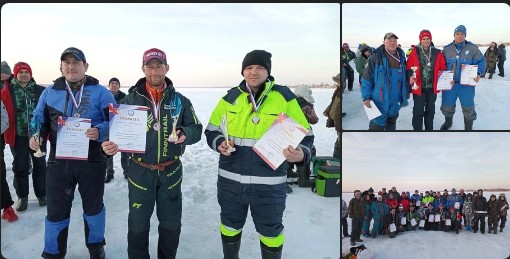 Устюжане в числе победителей Чемпионата Вологодской области по рыбной ловле на мормышку.