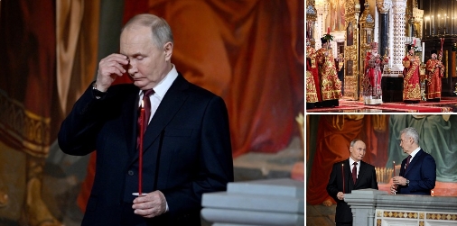 Президент Владимир Путин поздравил православных христиан и всех граждан России, отмечающих Пасху – Светлое Христово Воскресение.