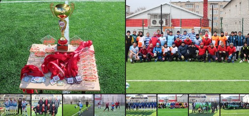 Футбольный турнир в честь 79 годовщины Победы в Великой Отечественной войне.